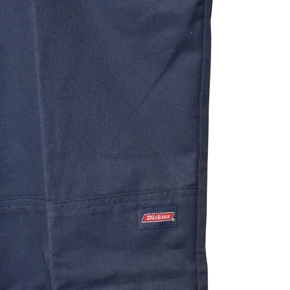 Dickies Mens Work Pants Double Knee Multi Use Pocket Loose Fit Navy 42x30 NWT